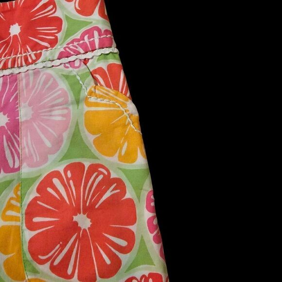 LILLY PULITZER Grapefruit Print Skirt - Size 4 - Picture 3 of 5